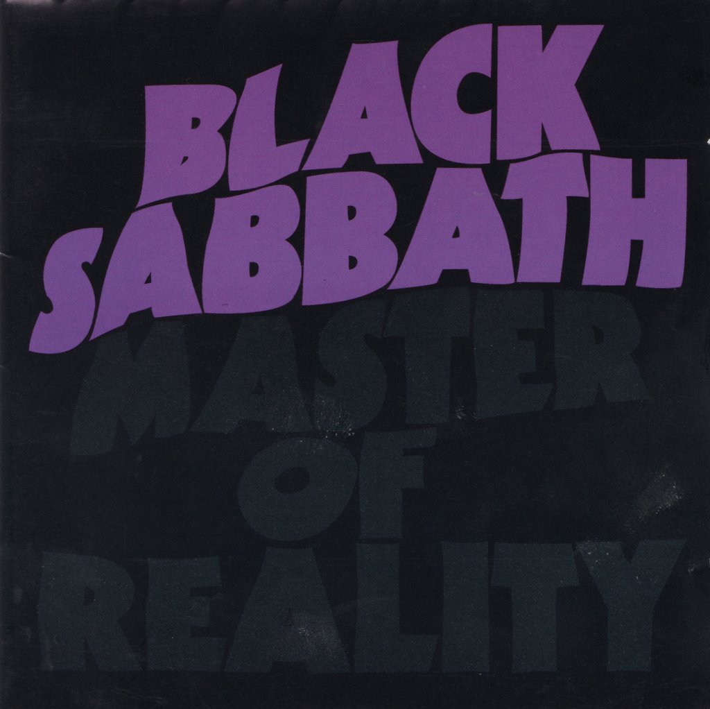 Master Of Reality Giclee Canvas Album Cover Art Picture Black Sabbath 