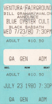 black and blue tour 1980