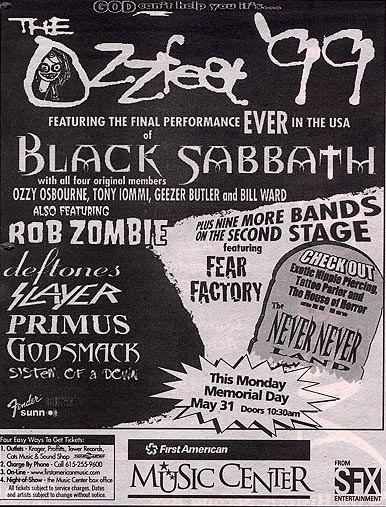black sabbath tour 1977