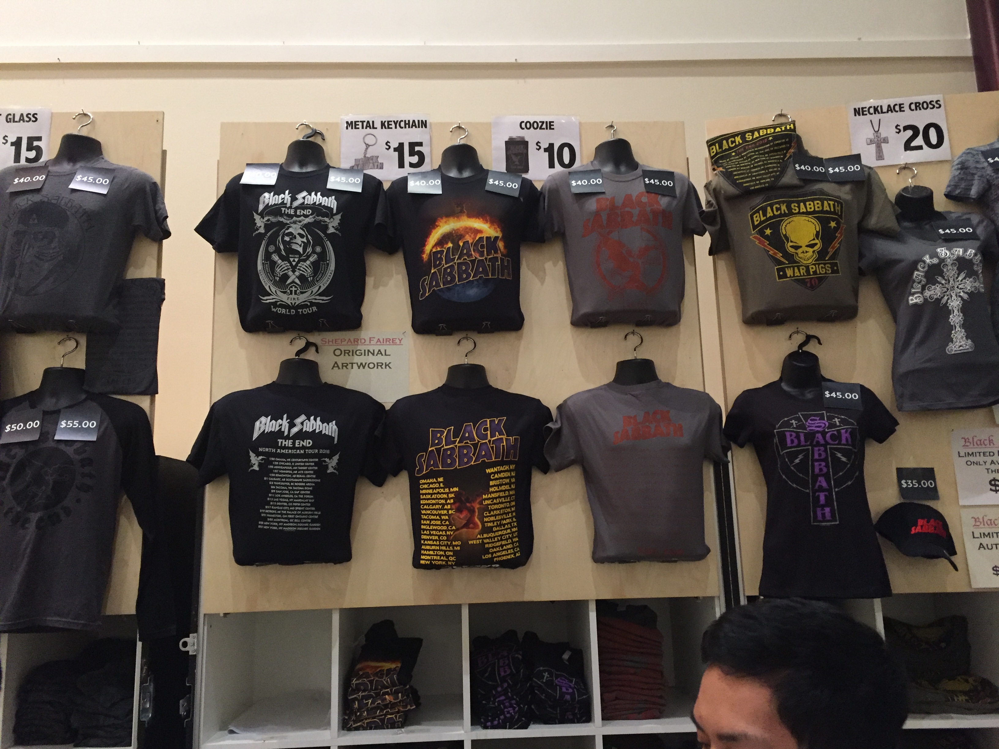 black sabbath merch